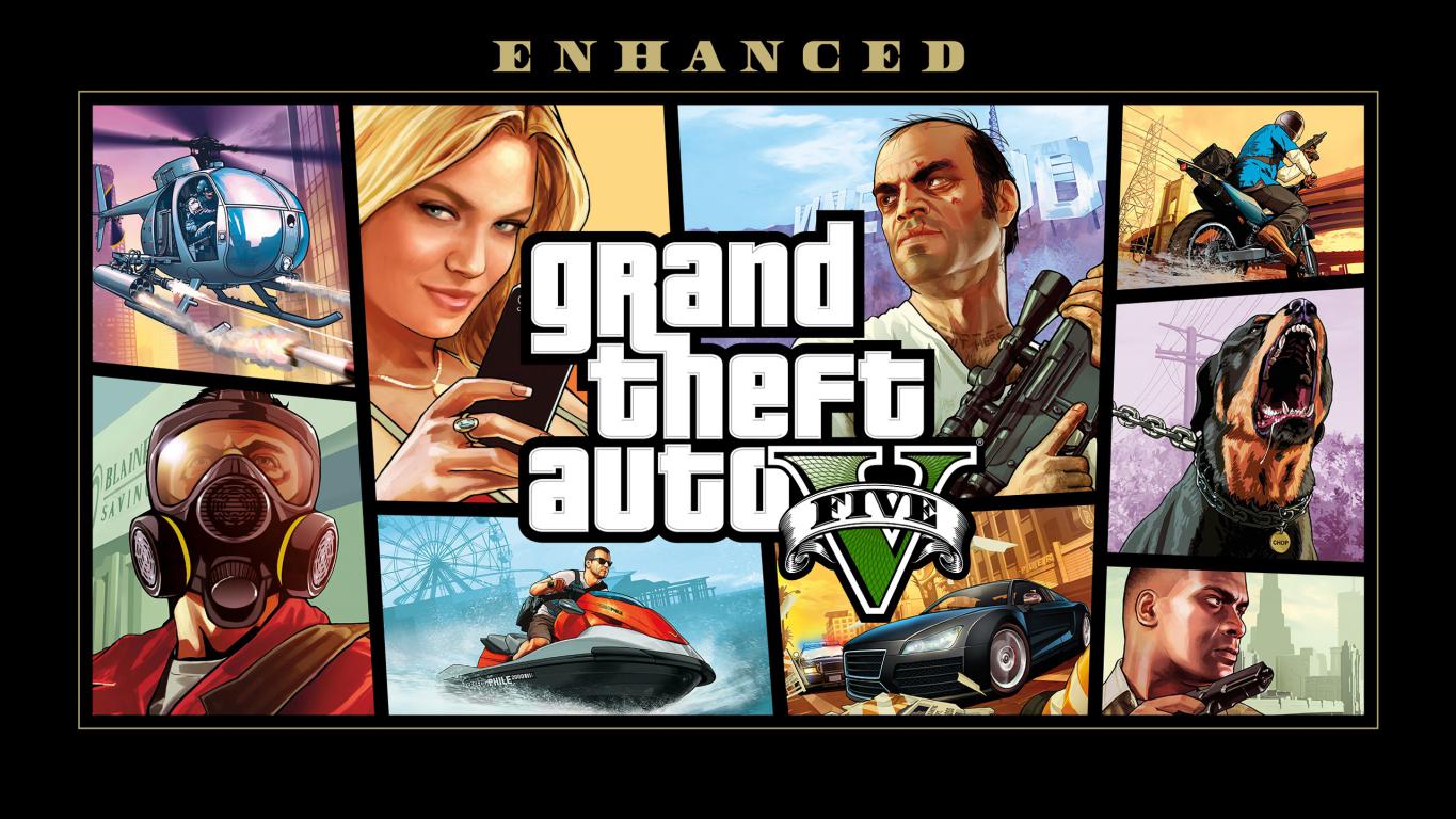 لعبة GTA V Enhanced للكمبيوتر