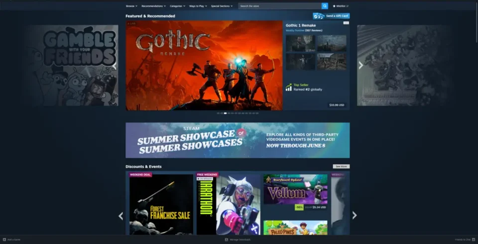 تحديث متجر Steam الجديد يثير قلق مطوري ألعاب الإندي